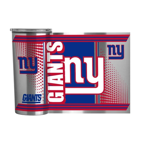 New York Giants NFL 20oz Fusion Stainless Steel Travel Tumbler FREE SHIP Cover