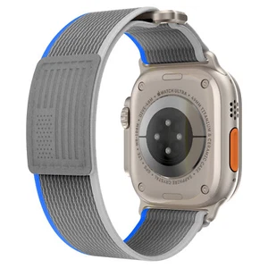 Trail Loop Band Nylon Weave Strap for Apple Watch Ultra 49mm 9 8 7 SE 6 5 4 3 2 - Picture 1 of 16