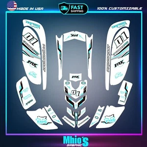 yamaha raptor 660 kit graphics decals stickers atv wrap quad all year raptor660 - Picture 1 of 2