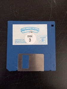 GIOCO PC VINTAGE FLOPPY BIG GAME FISHING SIMULMONDO DISK 3 - Imagen 1 de 1