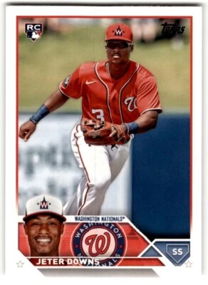 2023 Topps Update Jeter Downs Rookie #US145 Washington Nationals - Image 1 of 2