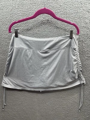 Falda corta para mujer KYODAN extra grande XL mini gris pickleball tenis acanalada Foto 1 de 4