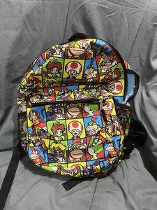 Nintendo Super Mario Brothers BackPack Cool Awesome Nostalgic Toad Luigi Mario - Picture 1 of 9
