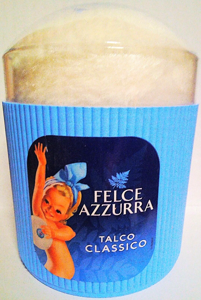 AZZURRA Paglieri Talkumpuder mit Puder Quaste 250 G