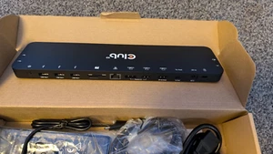 Club3D CSV-1566, Dockingstation, Neu - Zdjęcie 1 z 4