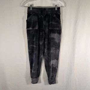So Cozy Jogger Girls Large Grey Pulsh Fleece Pull On Elastic Waist Drawstring - Picture 1 of 9