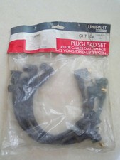 classic mini mgb midget a series engine nos unipart spark plug lead set ght184