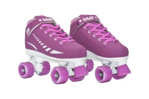 Patines de velocidad de cuatro rodillos para interiores/exterior Epic Purple Galaxy para niños - Imagen 1 de 7