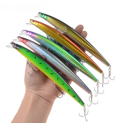 1Stück 18cm 24g Minnow-Fischköder, harter Kurbelköder, Topwater-Köder, künstlich - Bild 1 von 4