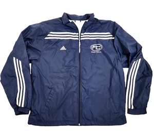 Adidas FC Football Vintage Windbreaker Men's Size XL Athletic Jacket Full Zip - Picture 1 of 11