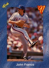 1991 (METS) Classic I #T65 John Franco