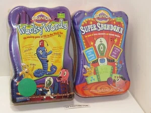 CRANIUM WACKY WORDS AND SUPER SHOWDOWN GAMES NEW SEALED FREE SHIP - Picture 1 of 6