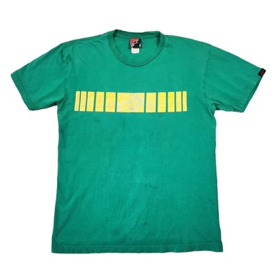 Y2k Alpinestars Shirt Mens M Vtg 2000s Grunge Punk Motorsport Streetwear Biker - Image 1 of 4