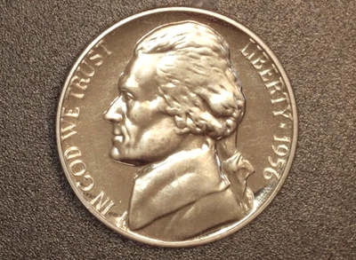 1956 Proof Jefferson Nickel - Image 1 of 2