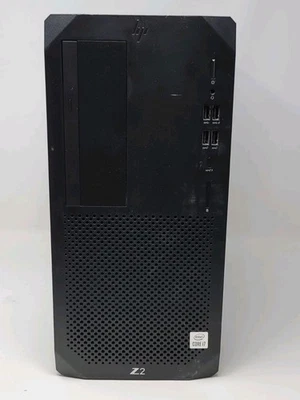HP Z2 Tower G5 WorkStation Desktop i7-10700K 32GB RAM 512GB SSD Win 11 - Image 1 of 3