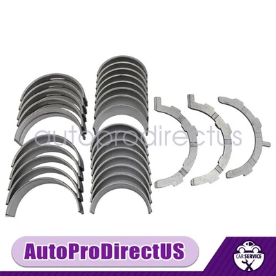 Kit de rodamientos de varilla y rodamientos principales para Ford Crown Victoria 4,6 L 281 CID V8 Lincoln Foto 1 de 4