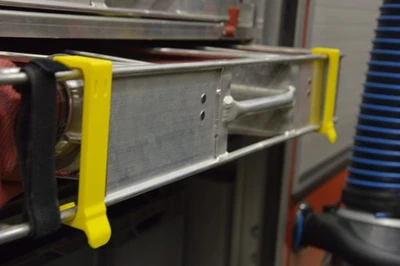 Schlauchtragekorb-Schnellverschluss 2er-Set | Feuerwehr Zubehör robust & schnell - Bild 1 von 2