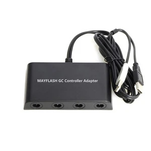 MAYFLASH Gamecube Controller Adapter for Wii U, PC USB and Switch, 4 Port - Picture 1 of 3