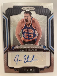 2024-25 Panini Prizm Penmanship Auto James Edwards PNM-JEP Pistons - Picture 1 of 2