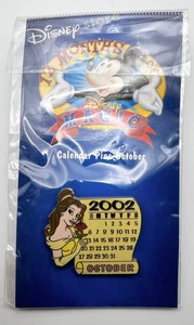 Disney DS 12 Months Magic Calendar Month Belle October Beauty and the Beast Pin - Picture 1 of 5