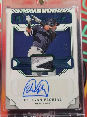 2022 NATIONAL TREASURES PATCH AUTO ESTEVAN FLORIAL 3/3 - Image 1 of 3