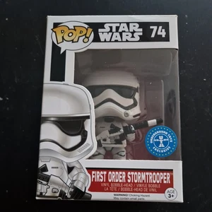 Funko Pop! Vinyl Star Wars - 74 First Order Stormtrooper Underground Toys Excl - Picture 1 of 6