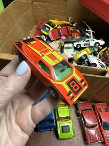 1973 Matchbox Superfast 27B Lamborghini Countach Orange (TAN Interior, Silver) - Picture 1 of 9
