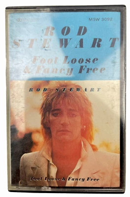 Rod Stewart Foot Loose And Fancy Free Music Cassette Tape M5W 3092 WB 1977 OG - Image 1 of 4