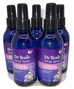 5 - Dr. Teals Sleep Spray Sleep Spray with Melatonin & Essential Oils 6oz each - Picture 1 of 5