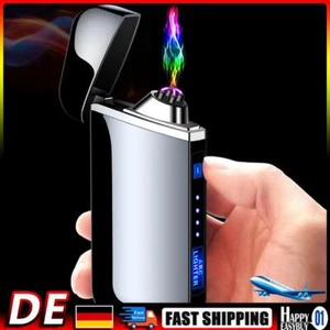 Zigarettenanzünder USB LED Power Display Flammenloser Berührungssensor Feuerzeug - Bild 1 von 6