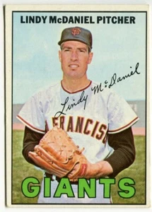 1967 Topps #46 Lindy McDaniel San Francisco Giants - Picture 1 of 2