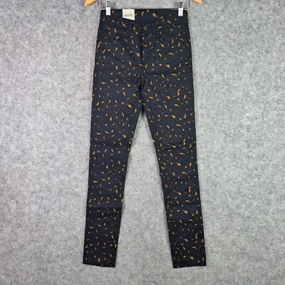 Pantalones de mezclilla Carhartt para mujer W25 L32 azul leopardo X Riot trabajo en progreso NUEVO Foto 1 de 4