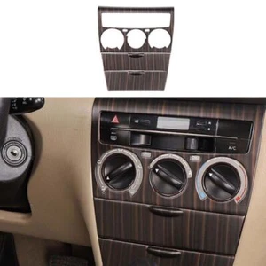 Perilla de CA de consola central para Toyota Corolla cubierta moldura madera mate grano 2003-2008 - Imagen 1 de 5