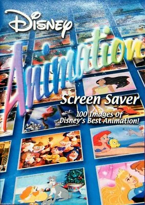 Disney Animation Screensaver (CD Rom Win/MAC) Over 100 Images of Disney's Best! - Image 1 of 2