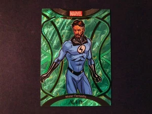 2025 Kakawow Aura Marvel MISTER FANTASTIC 23/25 GREEN Peacock Refractorš„SSP - Picture 1 of 2