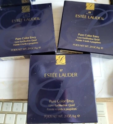 Estee Lauder Pure Color Envy Luxe Eye Shadow Quad New In Box Choose Color - Image 1 of 3
