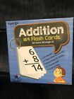 Star Right Education Addition Flash Cards, 0-12 169 Cards With 2 Rings 