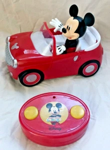Disney Mickey Mouse Clubhouse Remote Control Car Roadster Remote Works - Picture 1 of 5