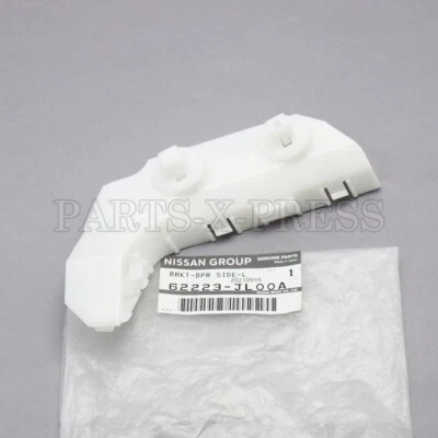 OEM GENUINE  NISSAN G37 Q60 INFINITI PLASTIC BUMPER COVER BRACKET LH 62223-JL00A - Image 1 of 4