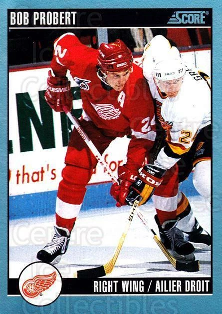 1992-93 Score Canadian #52 Bob Probert - Image 1 of 1