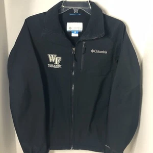Wake Forest University Women’s Black Size Small Columbia Sportswear Jacket Omni - Picture 1 of 10