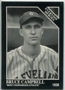 1992 Conlon Collection TSN #539 Bruce Campbell Cleveland Indians - Picture 1 of 4