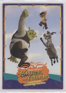 2007 Inkworks Shrek the Third Promos Shrek Puss-in-boots Donkey #S3-NY g1m