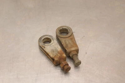 Suzuki TC125 1976 Prospector brazo oscilante tensor de cadena soportes de ajuste H121 Foto 1 de 4