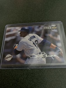 1994 UD Collectors Choice SILVER SIGNATURE TEAM CHECKLIST Tony Gwynn #344