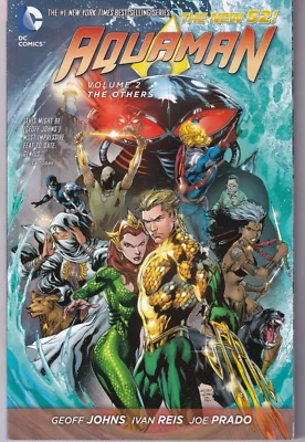 AQUAMAN VOLUME 2: THE OTHERS By GEOFF JOHNS (2013 DC SOFTCOVER) — 第 1/2 张图片