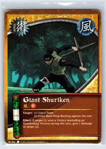 Naruto CCG Giant Shuriken 064 Unlimited Edition - Picture 1 of 4
