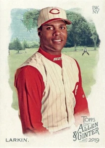 2019 Topps Allen & Ginter's Baseball Barry Larkin Cincinnati Reds #395 MLB CIN - Picture 1 of 2