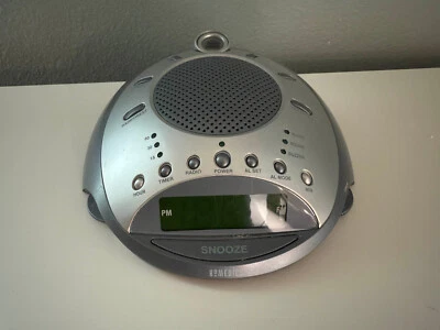 Alarm Clock Radio Homedics Soundspa SS4000 With Sounds, Lights NO POWER CABLE - Image 1 of 3