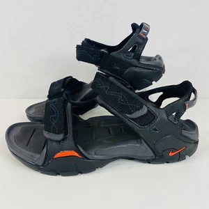 Nike Men's Straprunner VI Sandals Black/Engine Anthracite 312560-061 Size 6 - Picture 1 of 7